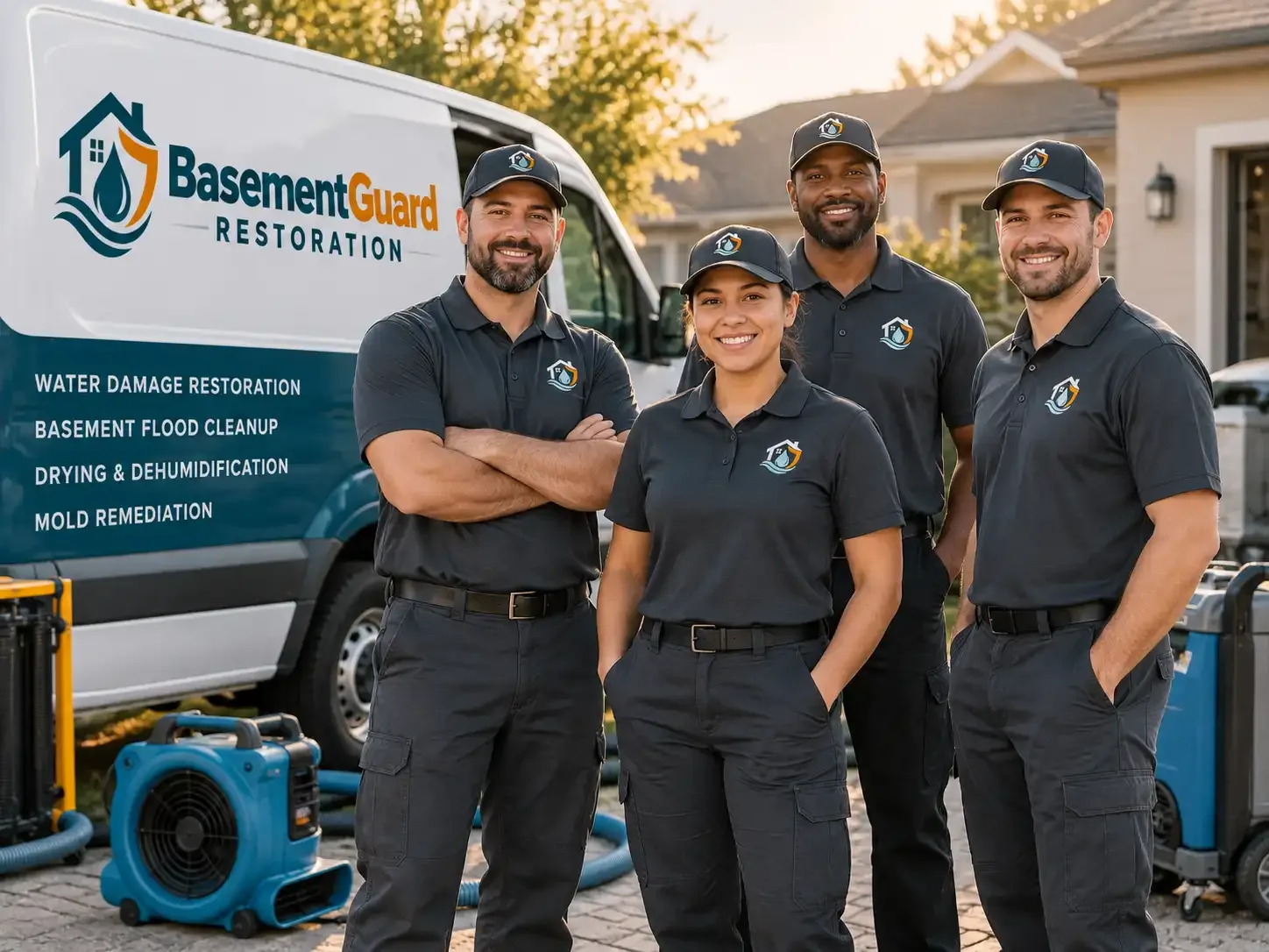 Basement Water Damage Restoration company in Surrey, ND